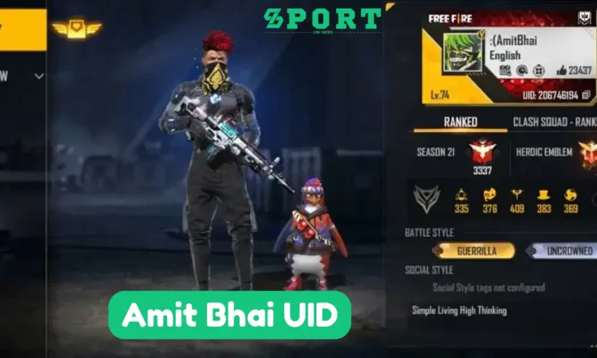 Amit Bhai UID