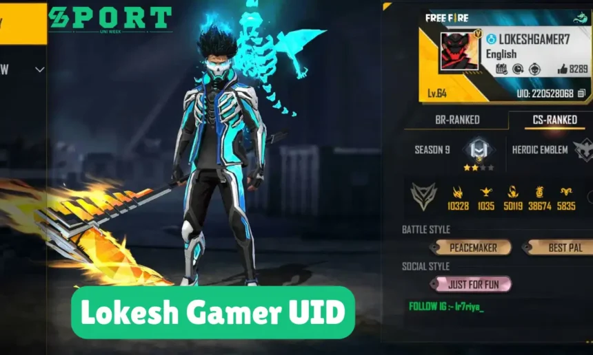 Lokesh Gamer UID