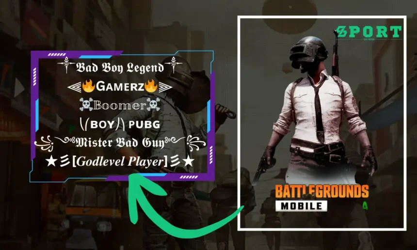 BGMI ID Name Style for Boy