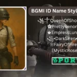 BGMI ID Name Style for Girl