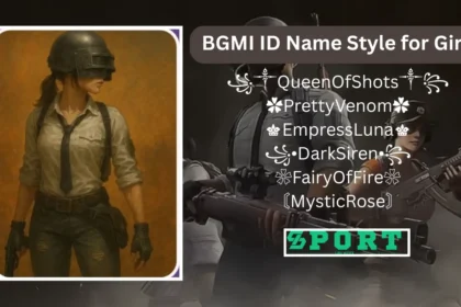 BGMI ID Name Style for Girl