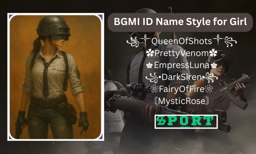 BGMI ID Name Style for Girl