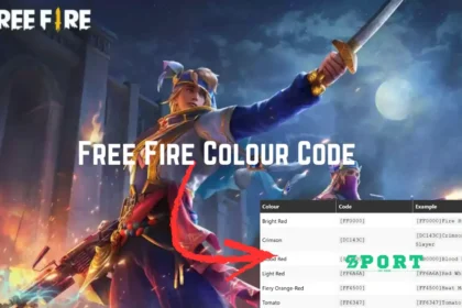 Free Fire Colour Code