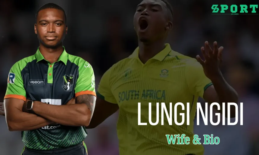Lungi Ngidi Wife