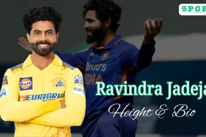 Ravindra Jadeja Height in Feet