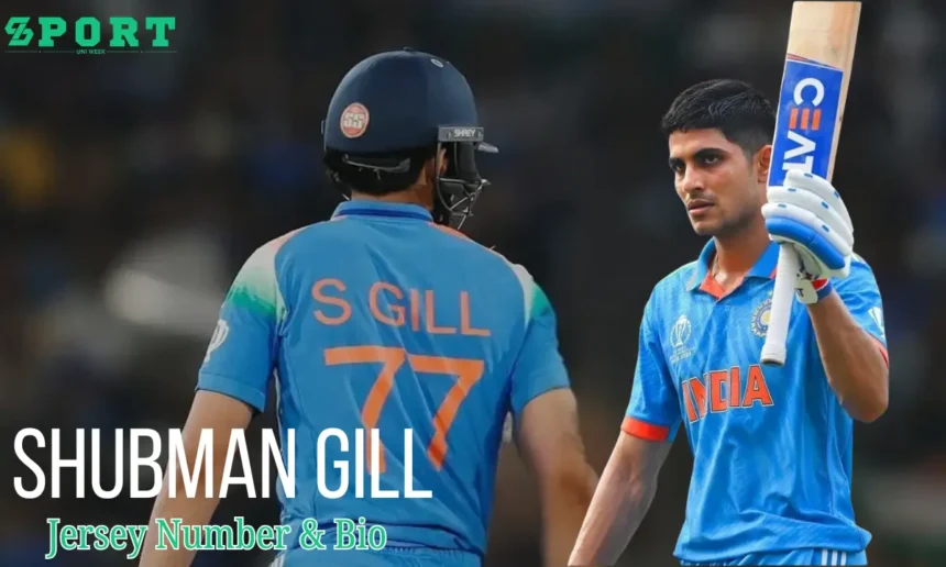 Shubman Gill Jersey Number
