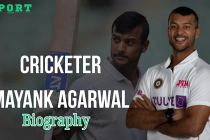 Cricketer Mayank Agarwal