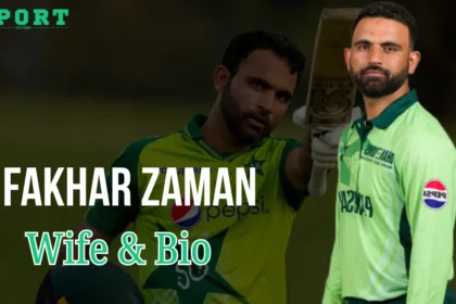 Fakhar Zaman Wife