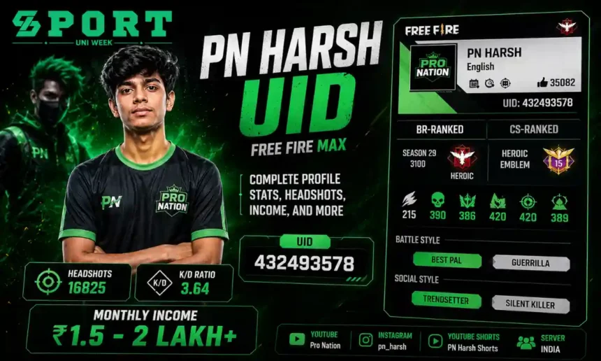 PN Harsh UID
