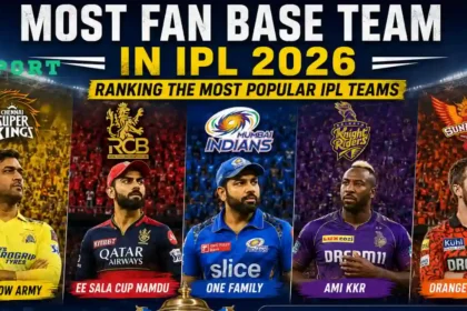 Most Fan Base Team in IPL