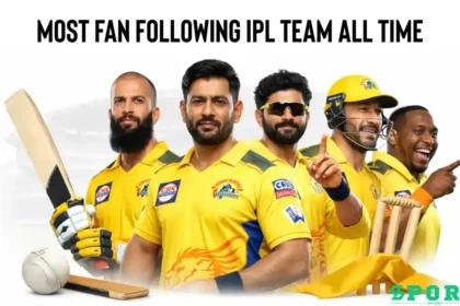 Most Fan Following IPL Team All Time