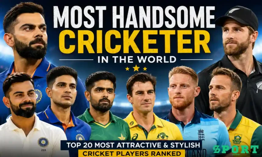 Most Handsome Cricketer in the World