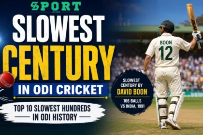 Slowest Century in ODI Cricket