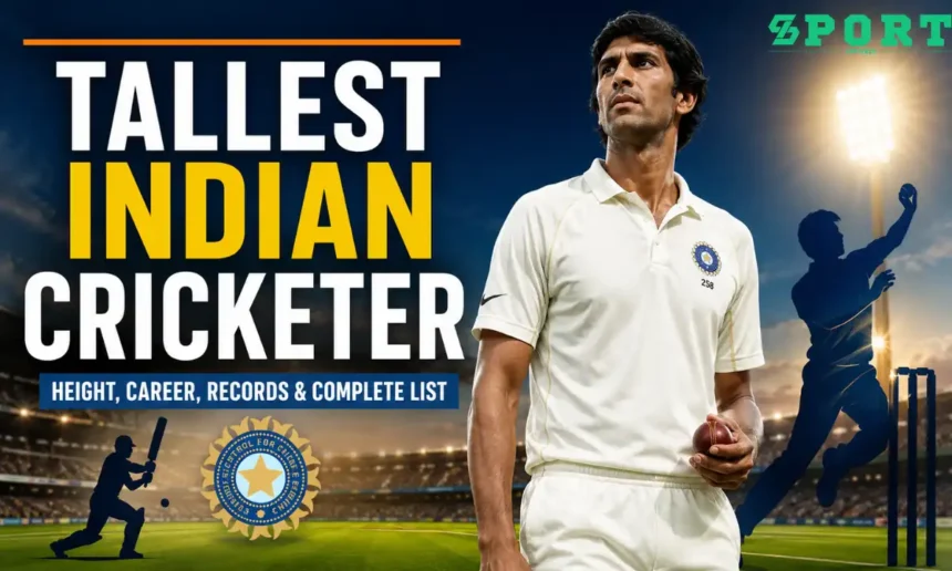 Tallest Indian Cricketer