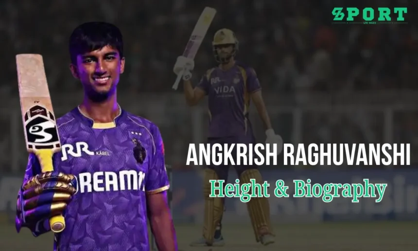 Angkrish Raghuvanshi Height