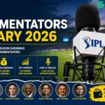IPL Commentators Salary