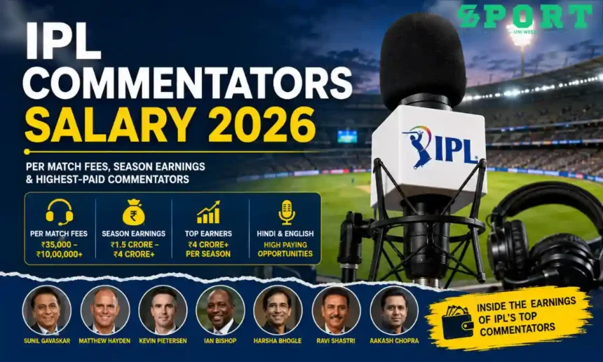 IPL Commentators Salary