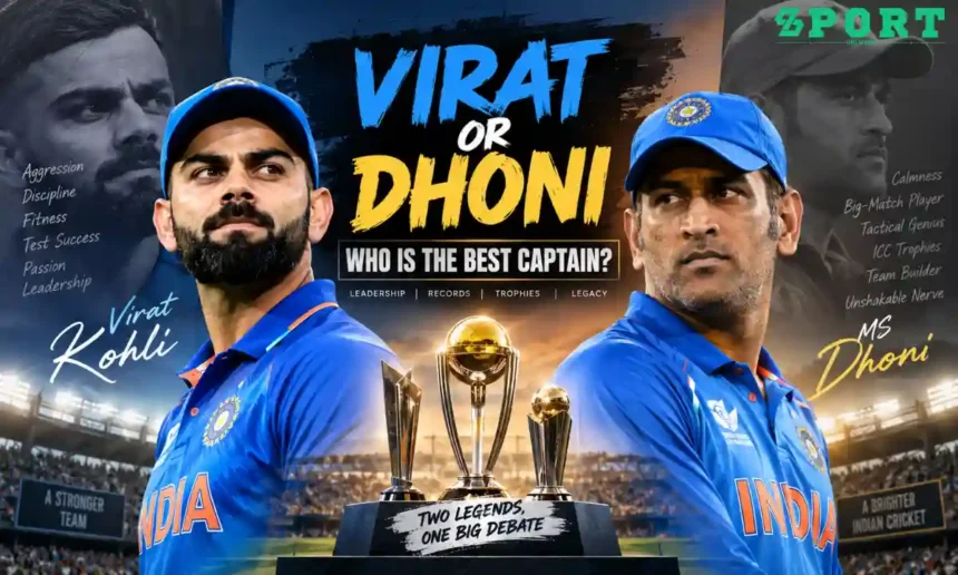 virat or dhoni who is best captain